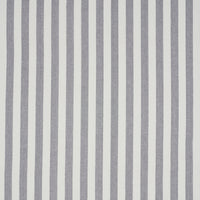 Schumacher Linen Stripe Grey Wallpaper 5010252