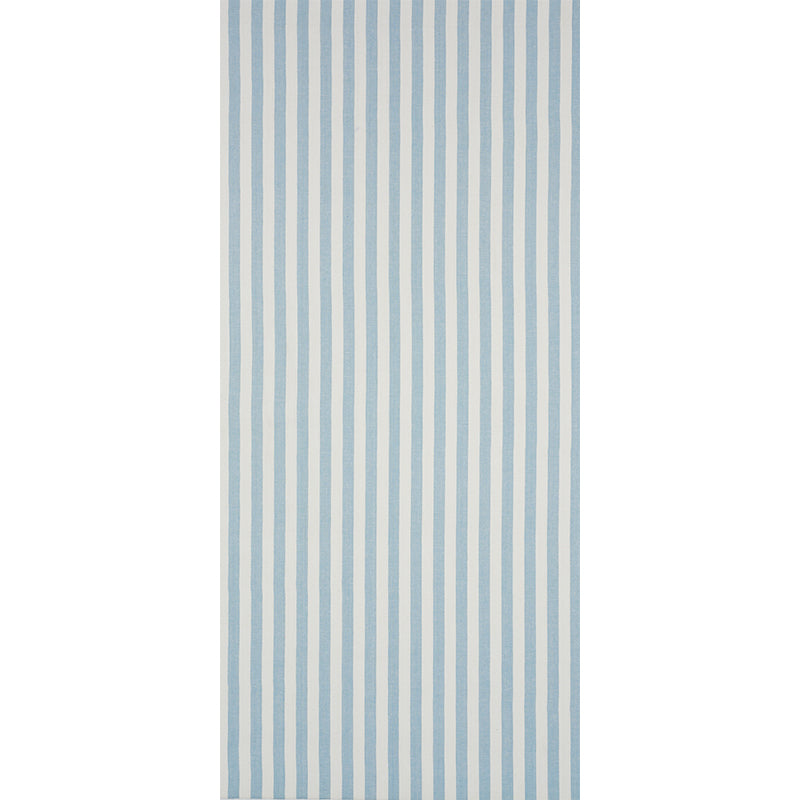 Schumacher Linen Stripe Sky Wallpaper Sample 5010253