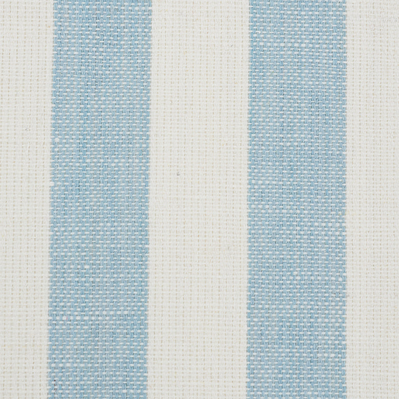 Schumacher Linen Stripe Sky Wallpaper Sample 5010253
