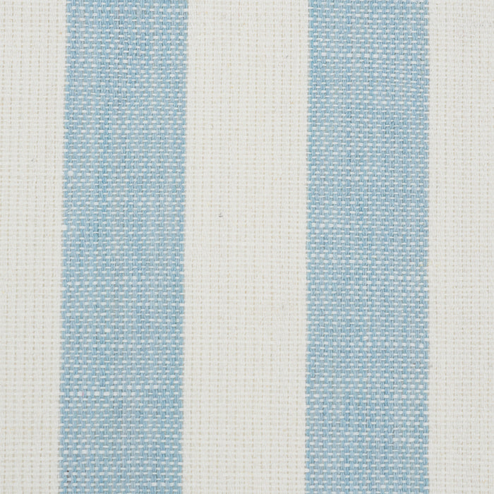Schumacher Linen Stripe Sky Wallpaper Sample 5010253