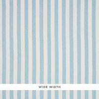 Schumacher Linen Stripe Sky Wallpaper 5010253
