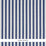 Schumacher Linen Stripe Indigo Wallpaper Sample 5010254