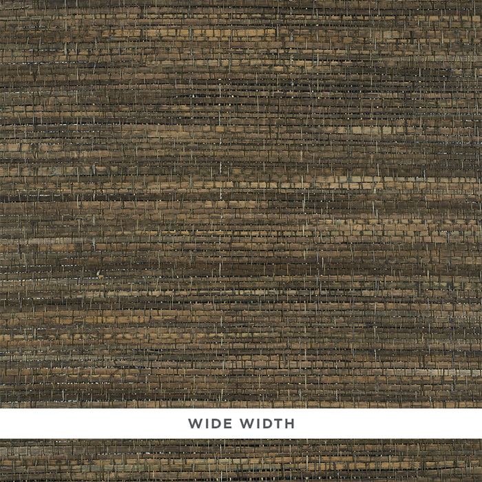 Schumacher Palm Weave Bark Wallpaper Sample 5010261