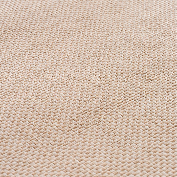 Schumacher Tonal Paperweave Wheat Wallpaper Sample 5010297