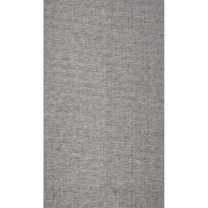 Schumacher Metal Paperweave Charcoal Wallpaper Sample 5010310