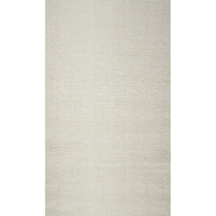 Schumacher Metal Paperweave Ivory Wallpaper 5010311