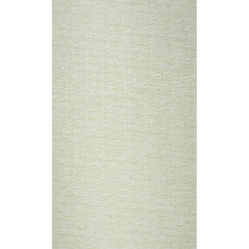 Schumacher Metal Paperweave Green Wallpaper Sample 5010313