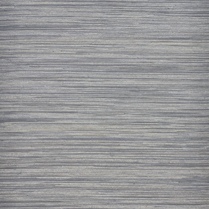 Schumacher Dyed Raffia Slate Wallpaper Sample 5010340