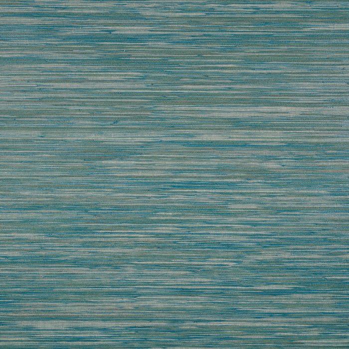 Schumacher Dyed Raffia Blue Wallpaper 5010341