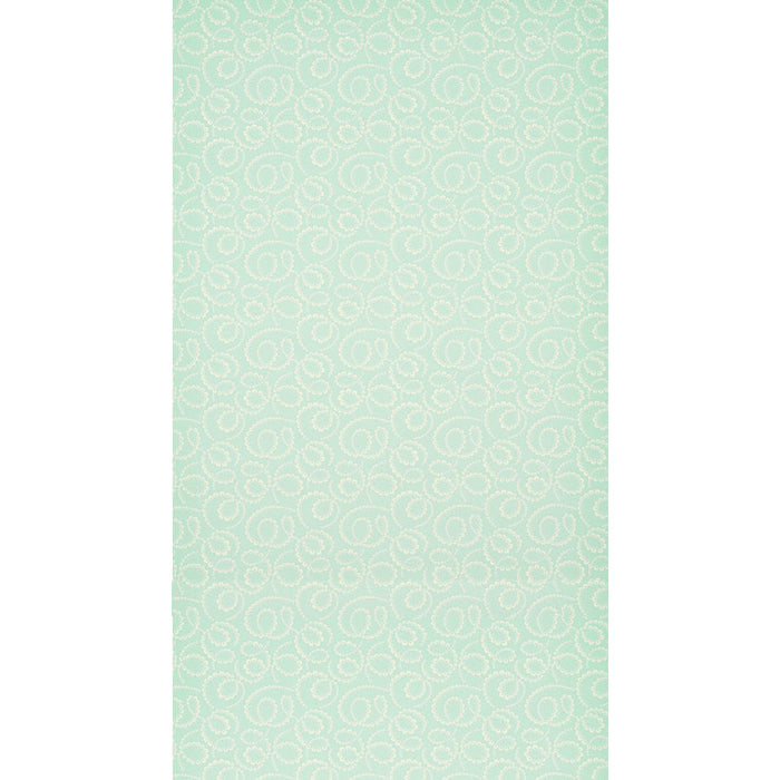 Schumacher Dorian Seafoam Wallpaper Sample 5010362