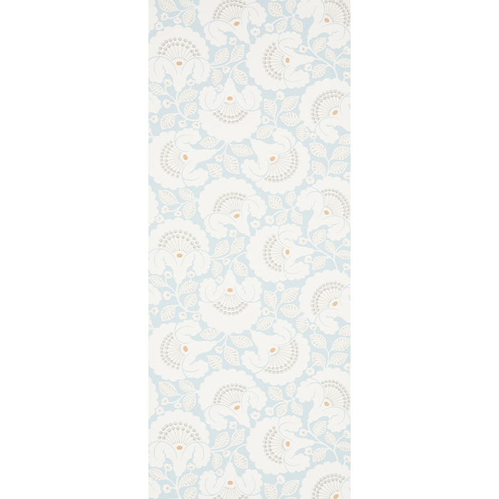 Schumacher Jackie Sky Wallpaper Sample 5010371
