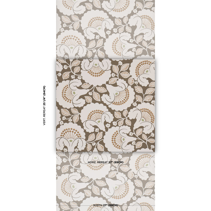 Schumacher Jackie Brown Wallpaper Sample 5010373