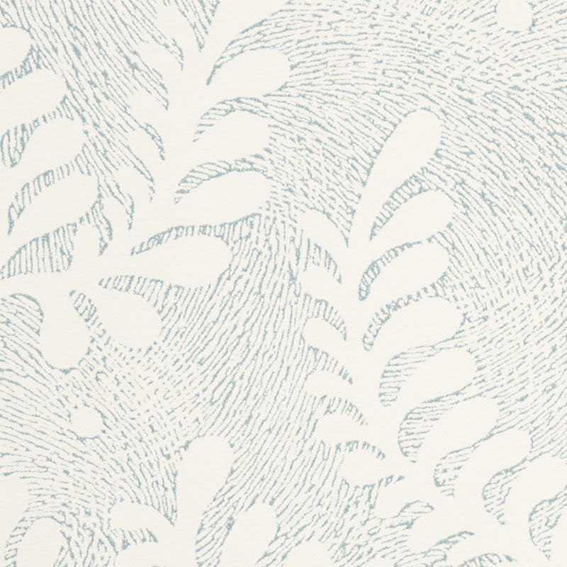 Schumacher Etched Fern Sky Wallpaper 5010382