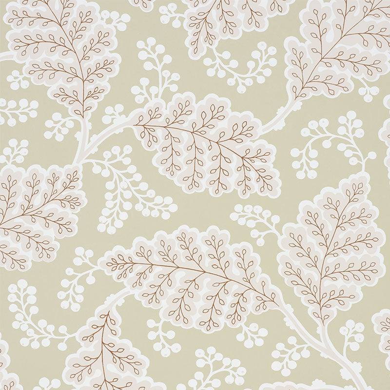 Schumacher Estelle Blush Wallpaper Sample 5010391