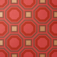 Schumacher Hanover Ruby Wallpaper 5010431