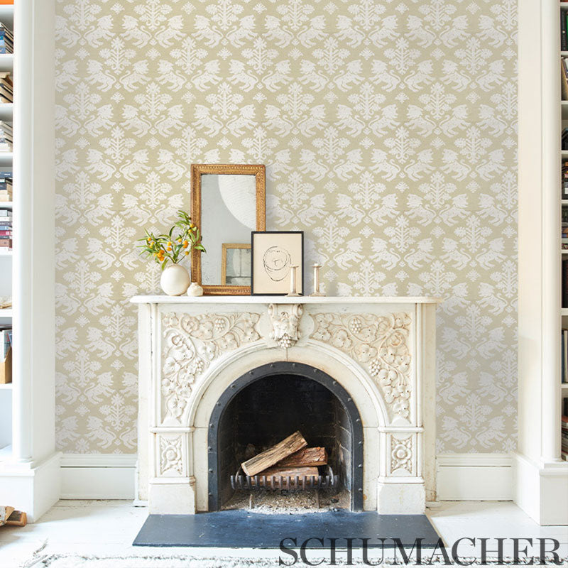 Schumacher Regalia Sisal Ivory On Natural 5010531 Sample | 40% Off ...