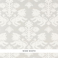 Schumacher Regalia Sisal Ivory On Silver Wallpaper 5010532