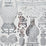 Schumacher Hellene Mylar Silver Wallpaper 5010610