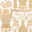 Schumacher Hellene Mylar Gold Wallpaper Sample 5010611