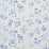 Schumacher Floreana Blue Wallpaper Sample 5010681
