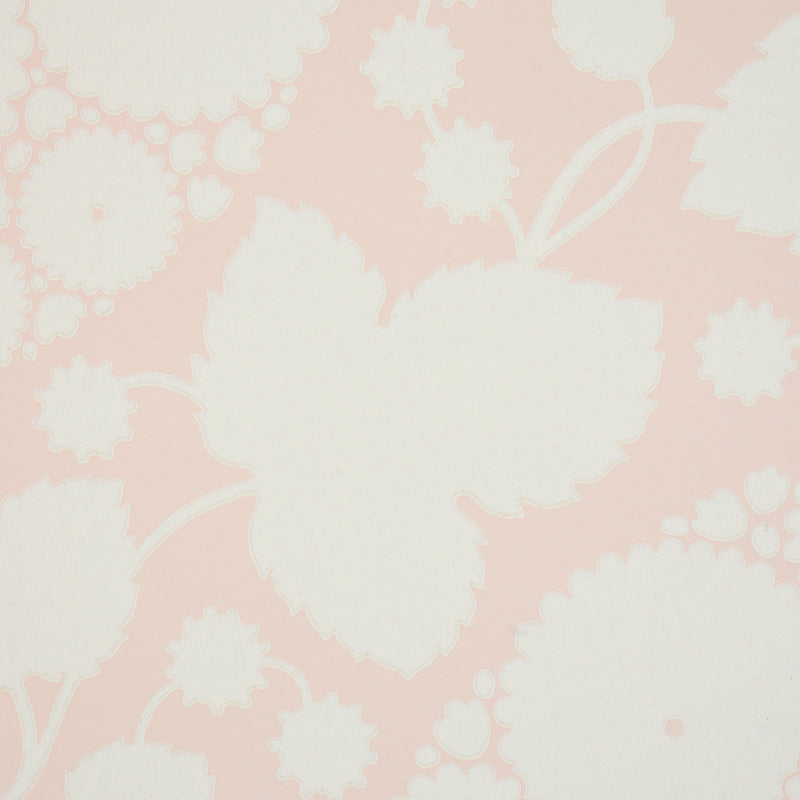 Schumacher Marianne Blush Wallpaper Sample 5010721
