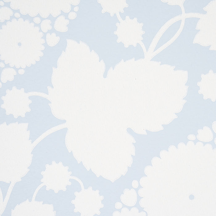 Schumacher Marianne Sky Wallpaper Sample 5010723