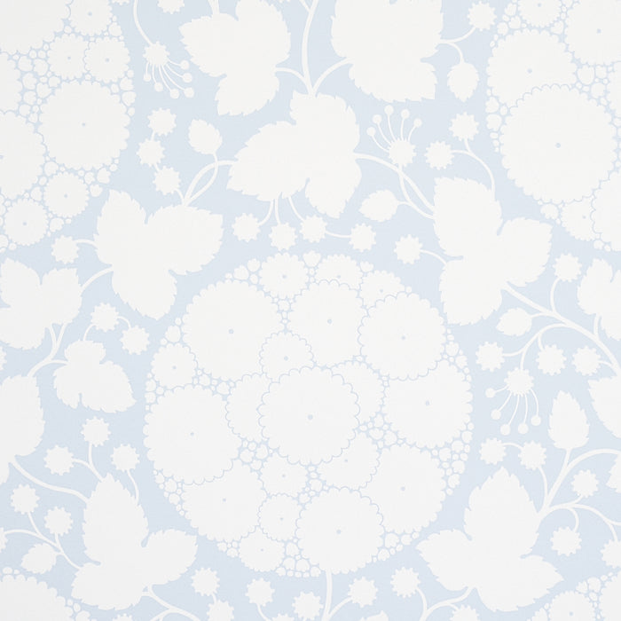 Schumacher Marianne Sky Wallpaper Sample 5010723