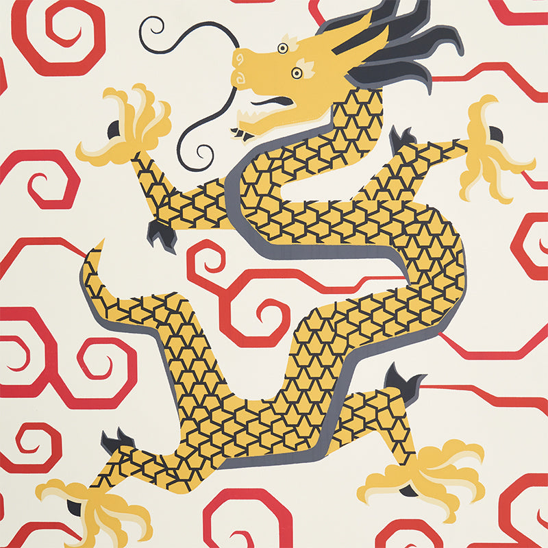Schumacher Bixi Gold Wallpaper Sample 5010732