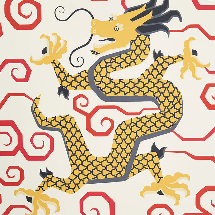Schumacher Bixi Gold Wallpaper Sample 5010732