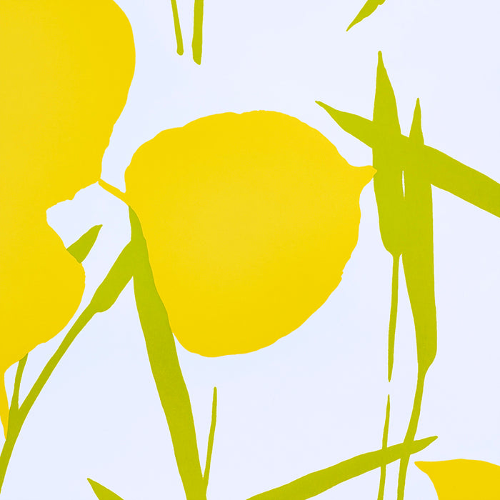 Schumacher Joan Yellow Wallpaper Sample 5010780