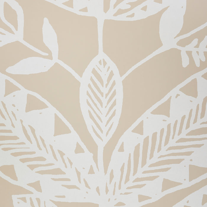 Schumacher Eland Natural Wallpaper Sample 5010830