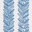 Schumacher Eland Blue Wallpaper Sample 5010831