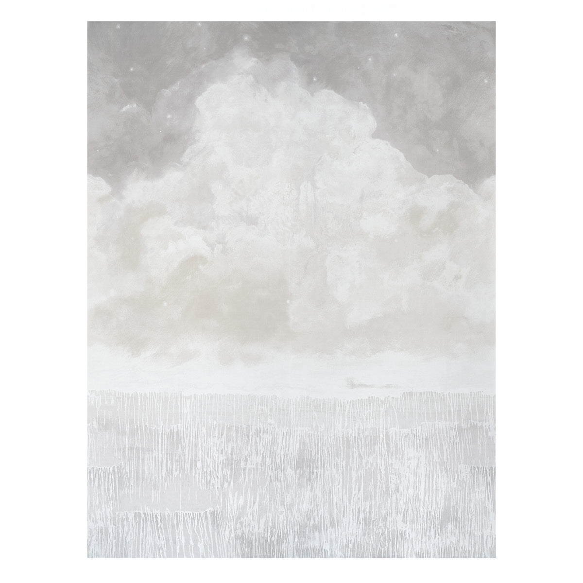 Schumacher Sirene Panel Set Opal Wallpaper Sample 5010901