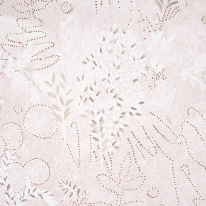 Schumacher Bisou Panel Set Blush Wallpaper Sample 5010933