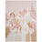 Schumacher Steps Panel Set Rose & Camel Wallpaper Sample 5011101