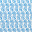 Schumacher Lani Blue Wallpaper Sample 5011120