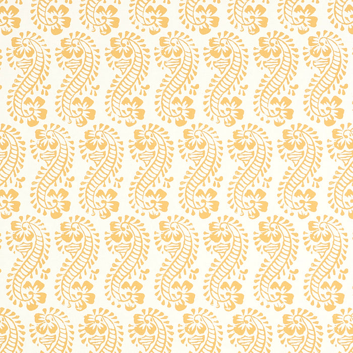 Schumacher Lani Gold Wallpaper Sample 5011121