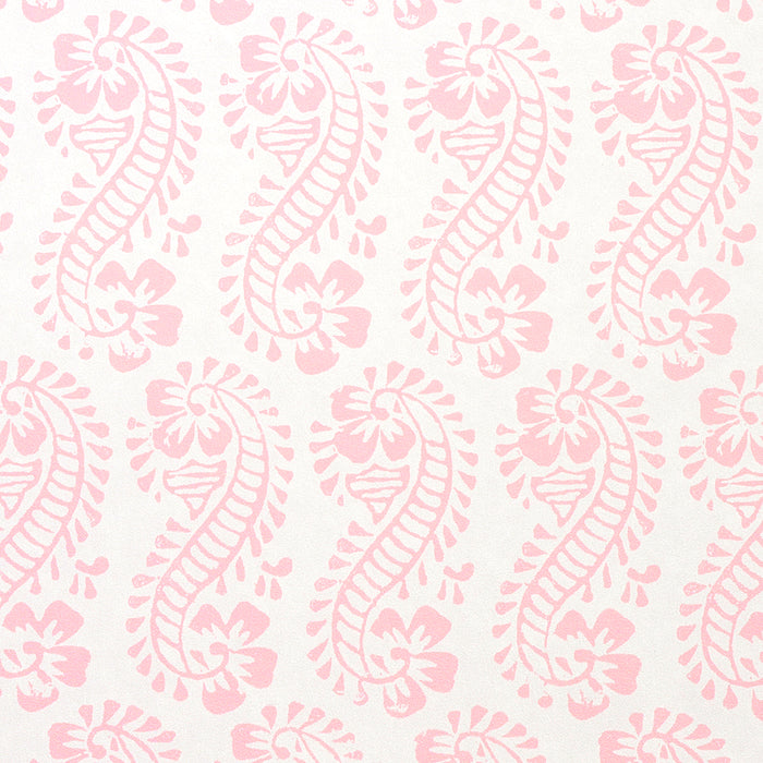 Schumacher Lani Pink Wallpaper Sample 5011122