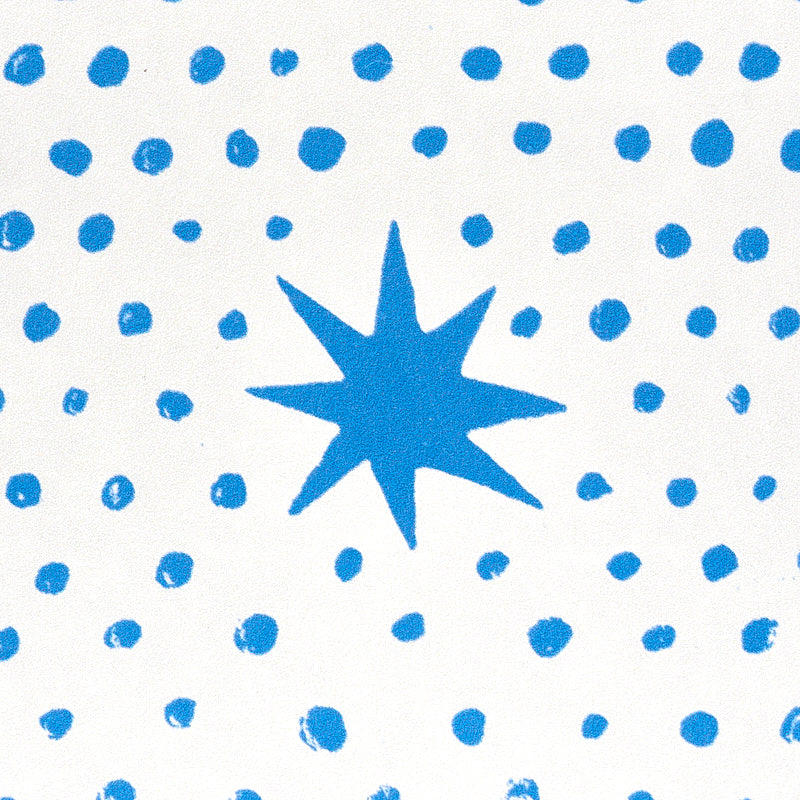 Schumacher Spot & Star Blue Wallpaper 5011170