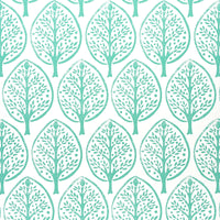 Schumacher Tree Seaglass Wallpaper 5011180