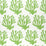 Schumacher Coral Green Wallpaper Sample 5011200