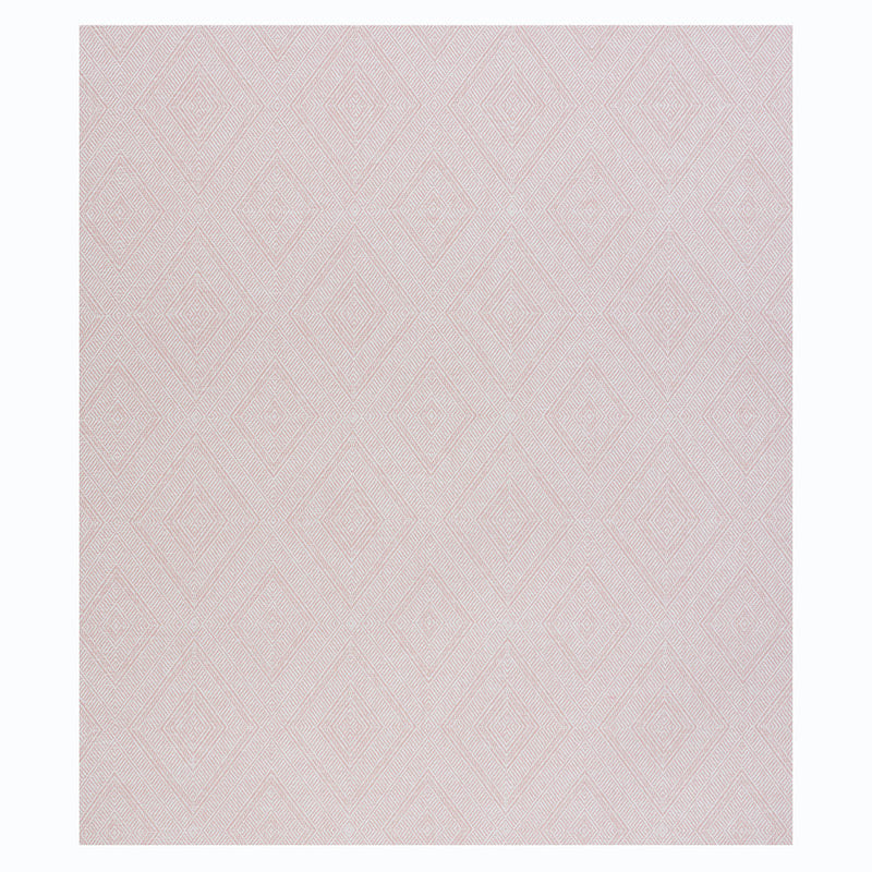 Schumacher Tortola Paperweave Pink Wallpaper 5011252