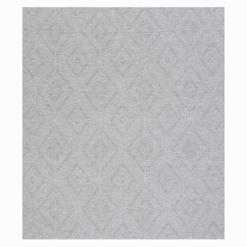 Schumacher Tortola Paperweave Grey Wallpaper Sample 5011253