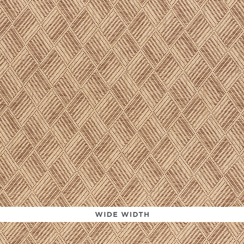 Schumacher Ashberg Paperweave Brown Wallpaper 5011262