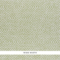 Schumacher Jubilee Paperweave Green Wallpaper 5011270