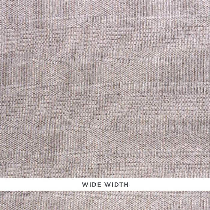 Schumacher Oxnard Paperweave Ivory Wallpaper Sample 5011300