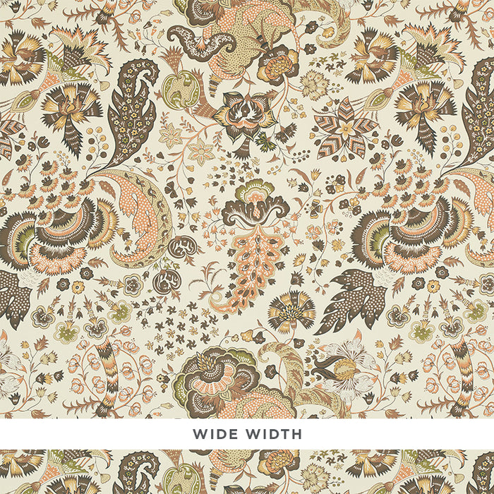 Schumacher Majorelle Neutral Wallpaper Sample 5011352