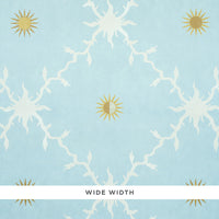 Schumacher Palladio Trellis Sky Wallpaper 5011370