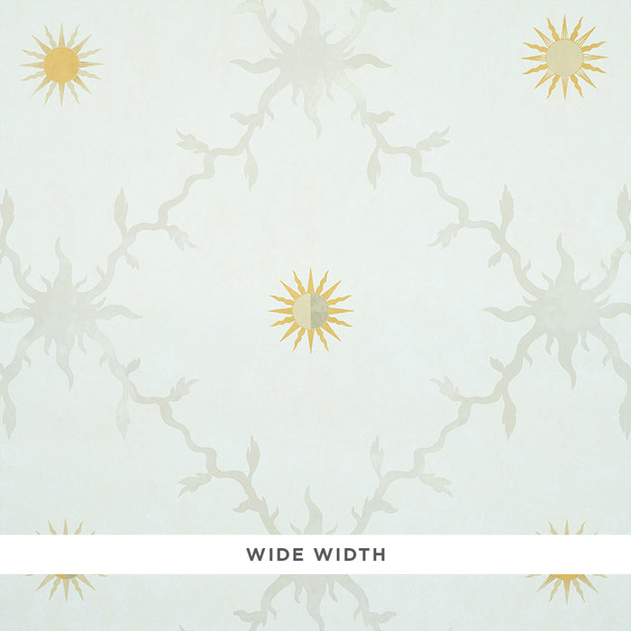 Schumacher Palladio Trellis Neutral Wallpaper Sample 5011371