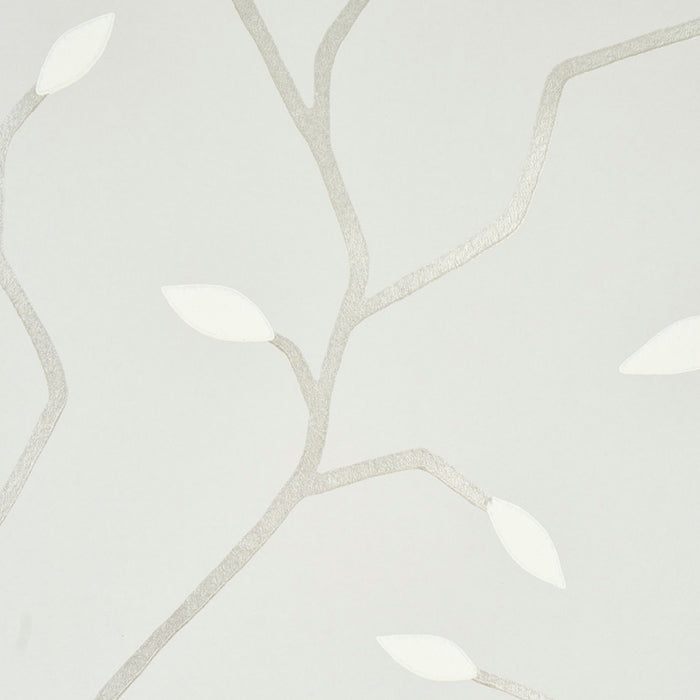 Schumacher Cymbeline Silver Wallpaper Sample 5011381